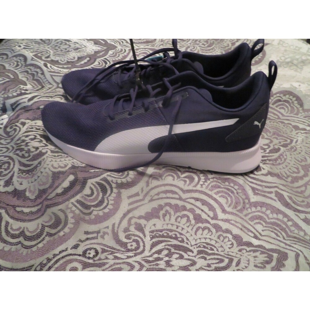 NWT Mens Blue & White Puma Tennis Shoes, 14